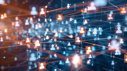 Illuminating global connections  a visual representation of interconnected social networks