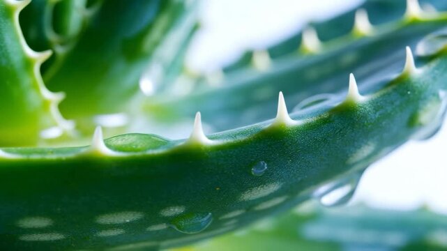 Aloe Veras Fresh Spikes Dewy Green Healing.
