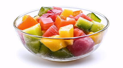 Transparent Salad Dish