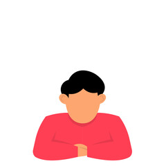 People Peeping Illustration