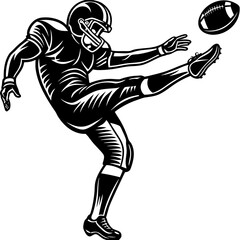 Fototapeta premium Football player in action