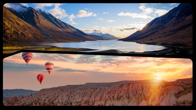 Split Screens - 2 Frames 03