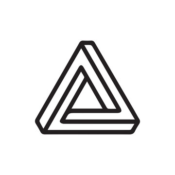 Infinite loop visual enigma exploring perception with impossible shapes