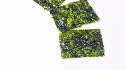 Dried nori seaweed crispy snack © Noor