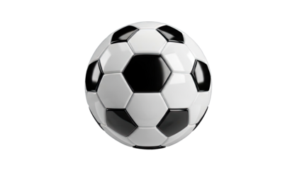 Classic Black and White Soccer Ball