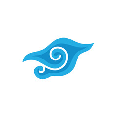 Indonesian mega cloudy batik motif vector illustration.