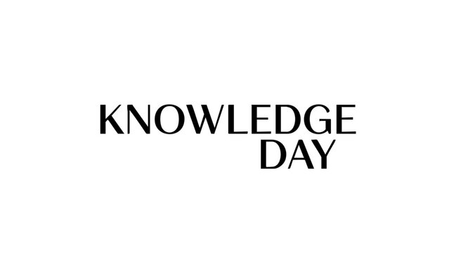 Knowledge Day - Inspiring Image