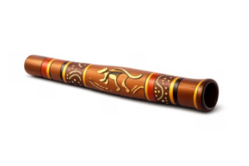 Didgeridoo icon art in simple design for cultural and musical themes