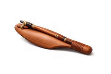 Aboriginal woomera icon for cultural heritage and traditional art design