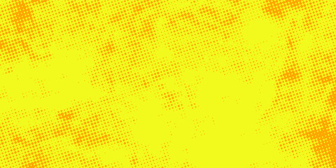 Abstract halftone dot pattern in yellow shades, representing creativity, energy, and contemporary visual communication.