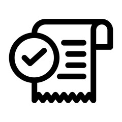 payment check mark icon
 