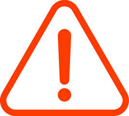 Cybersecurity warning concept with alert icon. Exclamation point on a yellow triangle Sign. Caution and warning. System error, malware threat, hacking risk.