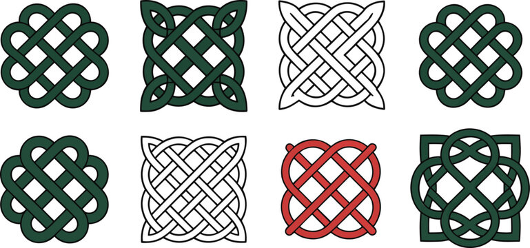 celtic knot on white background