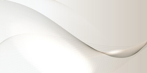 Abstract background with bright cream colored lines, luxury design elements.
