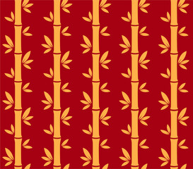 Chinese Pattern New Year. Red Chinese Pattern for Imlek. Oriental Pattern. Red Seamless Pattern. Japanese Seamless Pattern. Asian Oriental Pattern.