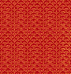 Chinese Pattern New Year. Red Chinese Pattern for Imlek. Oriental Pattern. Red Seamless Pattern. Japanese Seamless Pattern. Asian Oriental Pattern.