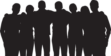 Group of people standing together