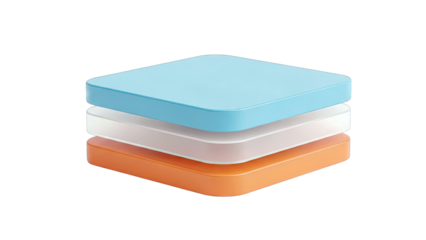 Stacked Layers with Rounded Corners