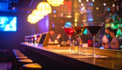 無人のバー,カクテル