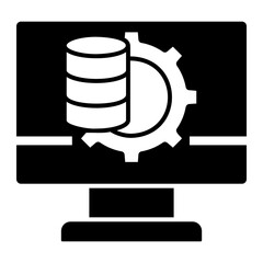 data integration Solid icon
