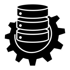 data integration Solid icon