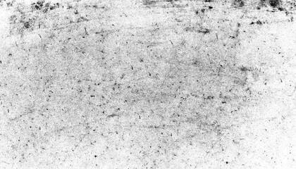 Obraz premium Aged textured background with black and white grunge effect, featuring scratches and speckles for vintage look