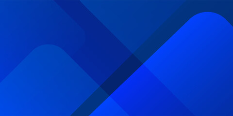 Abstract blue background with glowing geometric lines. Modern blue gradient geometric art good