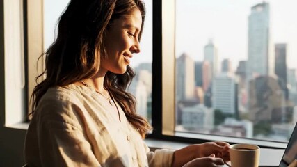 Detailed three dimensional rendering of a glowing blue dna double helix structure floating in a futuristic technological digital interface background - Powered by Adobe