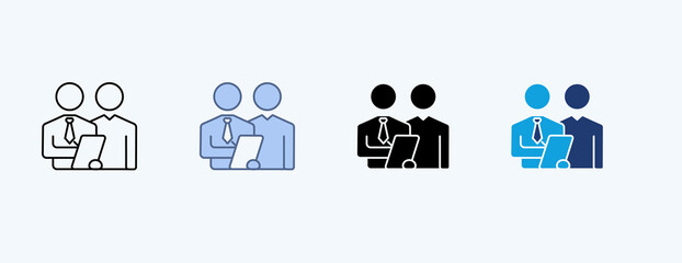 Customer Survey Outline Icon