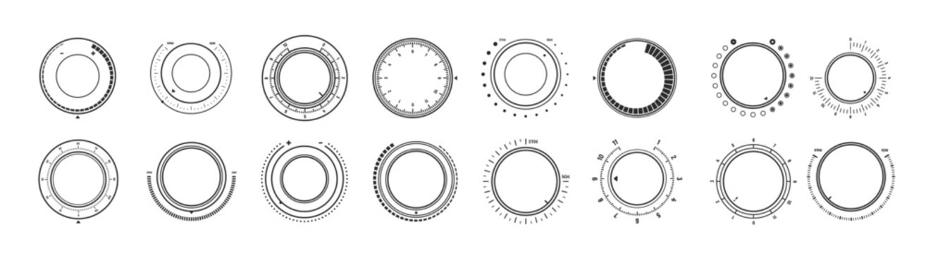  volume knob switch dials interface regulators 