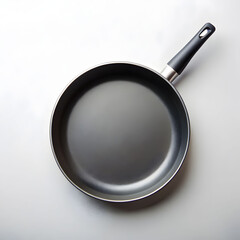 new pan on white background