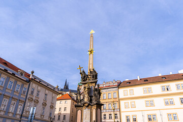 Holy Trinity Column in Prague, Czech Republic