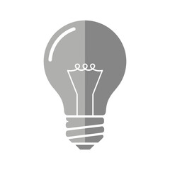 Light Bulb Icon Vector Illustration