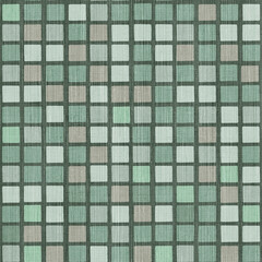  Mosaic Square Seamless Pattern on Textured Background