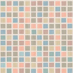  Mosaic Square Seamless Pattern on Textured Background