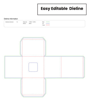 square tissue box  dieline template box dieline die lines packaging custom dieline  box cardboard box dieline pizza box dieline printable product packaging layout,