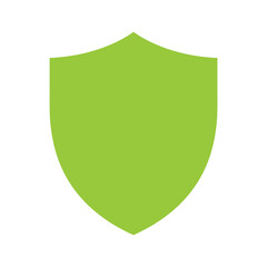 Green Shield Logo Vector Illustration