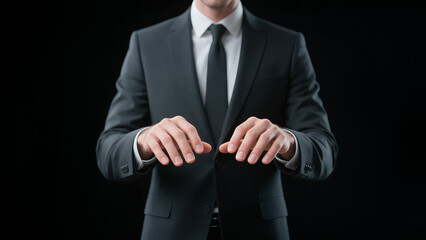 businessman_typing_virtual_keyboard_future