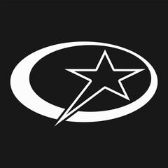 Urban streetwear aesthetic element vector pack. Y2K urban shape and element for apparel design