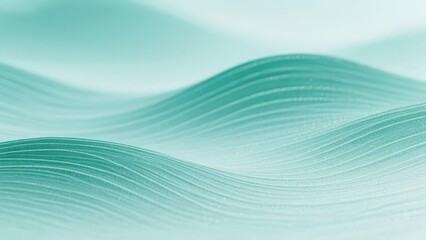 A light mint green background material with curved textures, simple and soft, suitable for decoration or design.