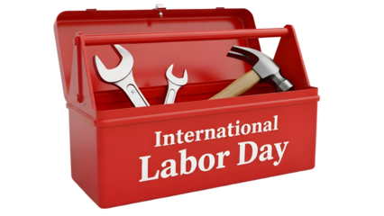 Celebrating 1 may international labor day with workers and laborers worldwide