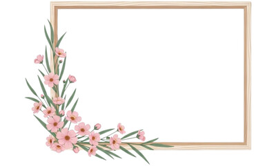 Obraz premium frame of spring flowers