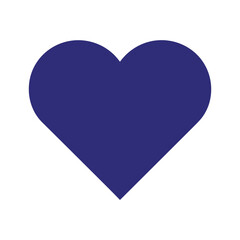 Blue Heart Illustration