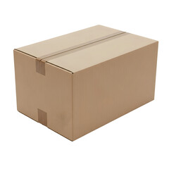 [Generative AI] 밀봉된 골판지 택배 박스