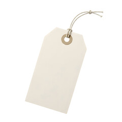 [Generative AI] 빈 흰색 가격표 태그