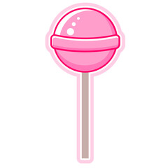Minimal shiny vector lollipop