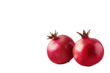 pomegranate isolated on white background