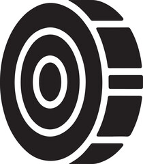 Zero percent sign symbol, percentage icon, discount concept