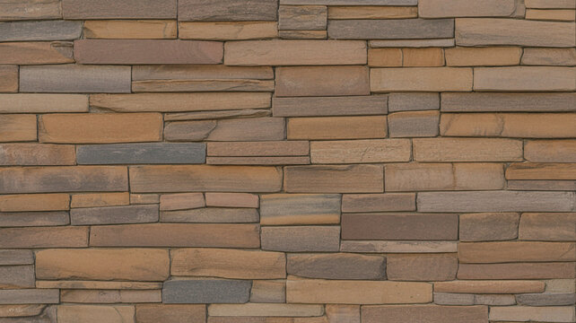Stacked Natural Stone Wall Texture with Earthy Tones and Irregular Shapes background stacked stone