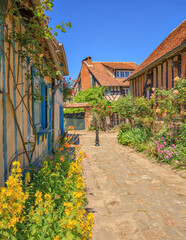Gerberoy, village de l'Oise, Hauts-de-France, France